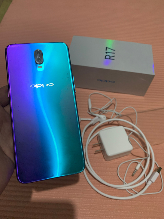 媳妇自用oppo r17原装屏下指纹手机 ...