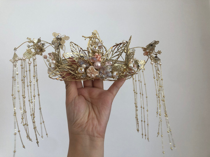 卡帝ETE的中式 饰品 九新 没有任何氧化...