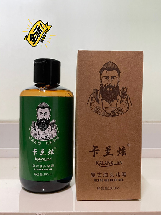 卡兰香炫油头啫喱膏200ml