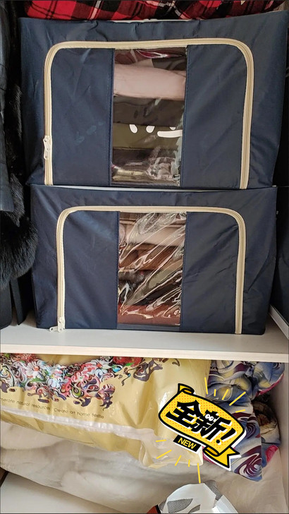 【30元两个包邮】72L牛津布收纳箱特大号...