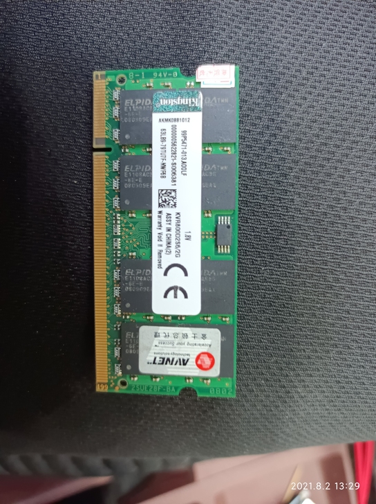 两根笔记本内存，ddr2，两根一起出，两根...