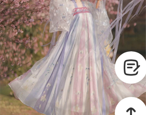 【樱洛】茗月萱齐胸襦裙套装汉服女刺绣正品春...