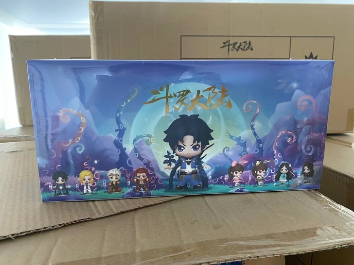 斗罗大陆系列动画版盲盒手办摆件礼物设计公仔...