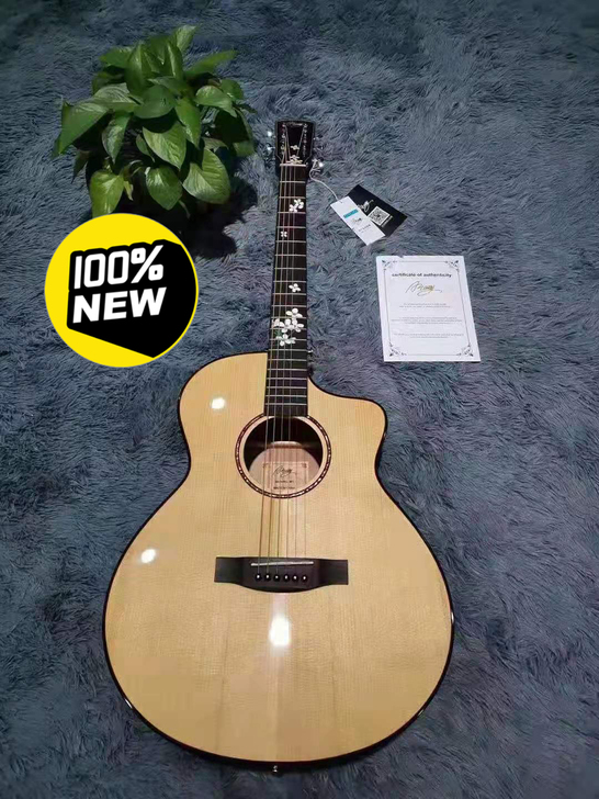 朋友预定的吉他摩莉m1，但是临时决定回去复...