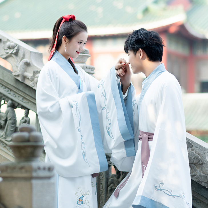 @汉唐之梦汉服男襜褕直裾原创正规传统魏晋风...