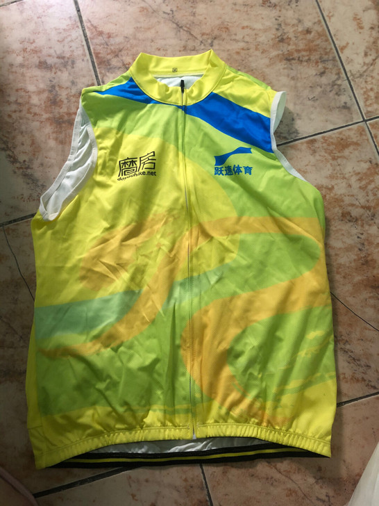 骑行比赛纪念衫 马甲 背心 磨坊 M码 试...