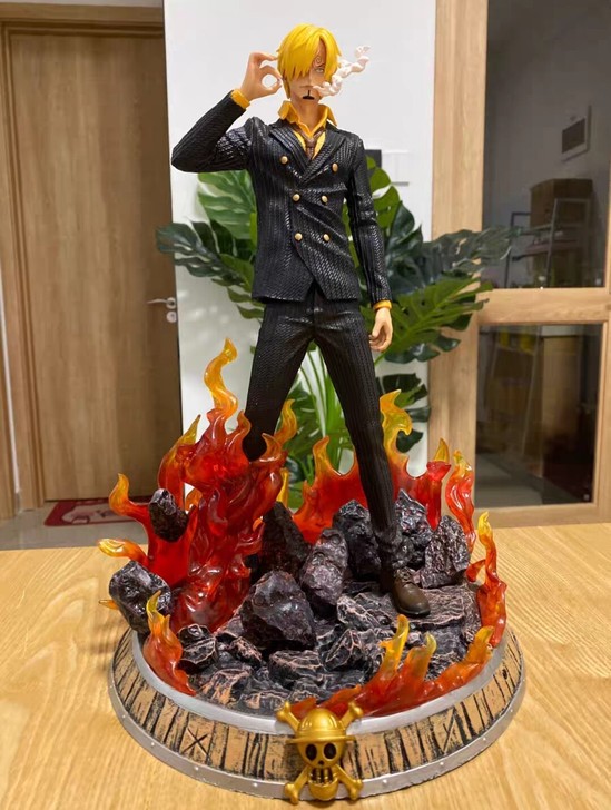 【海贼王山治大型手办梦幻山治手办黑足山治手...