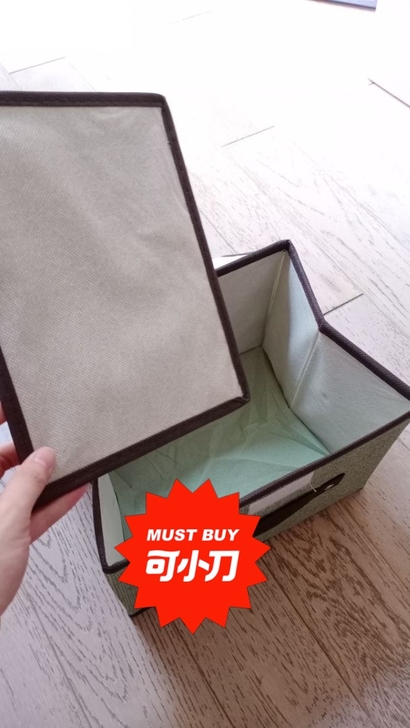 家用无纺布收纳箱布艺收纳整理宿舍可折叠储物...