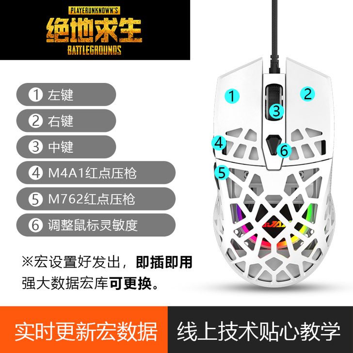 3060吃鸡鼠标宏 即插即用