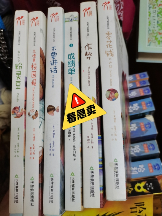 克莱门斯美国最畅销校园小说之一，正版九成新...