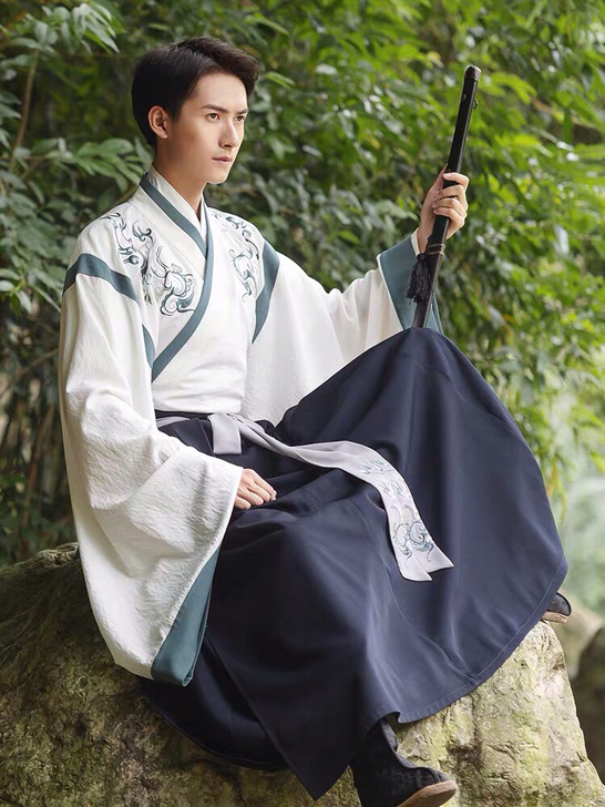 重回汉唐 男款汉服 此答