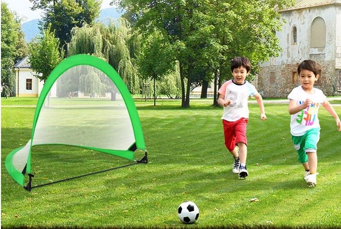 公园草地足球门射门，生产线次品处理，不影响...