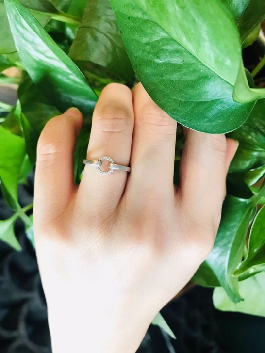 【门店同款】I Do 钻石环系列 18K金...