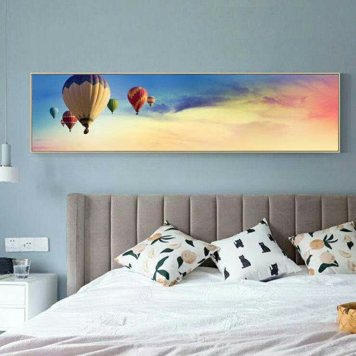 卧室床头挂画卧室装饰画挂画壁画卧室现代画现...