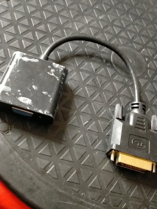 全新 DVI公-D转VGA母24+1显示器...