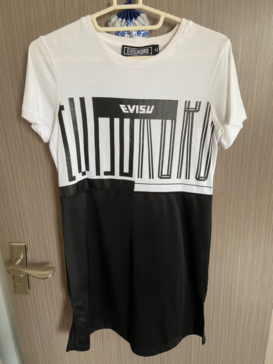 evisu 福神 潮牌夏季运动风连衣裙