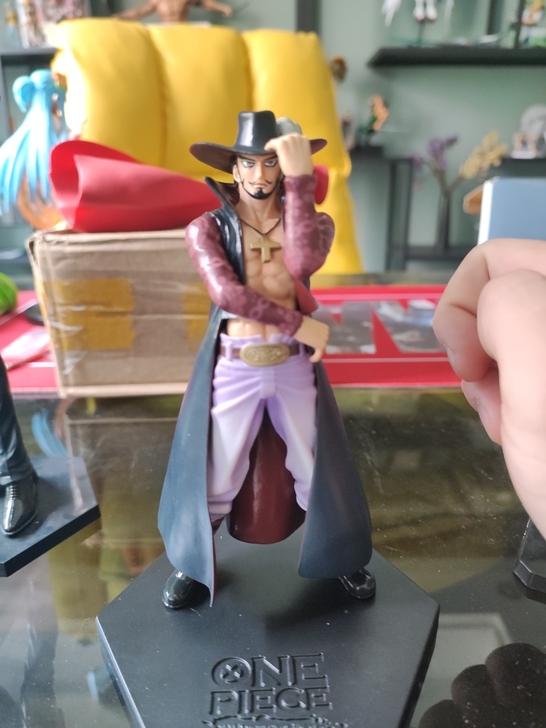 海贼王鹰眼 眼镜厂老物 成色完美 刀缺失