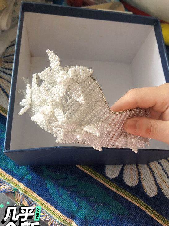 卡蒂美学：，新娘跟妆头饰，拆开过，跟妆用的...