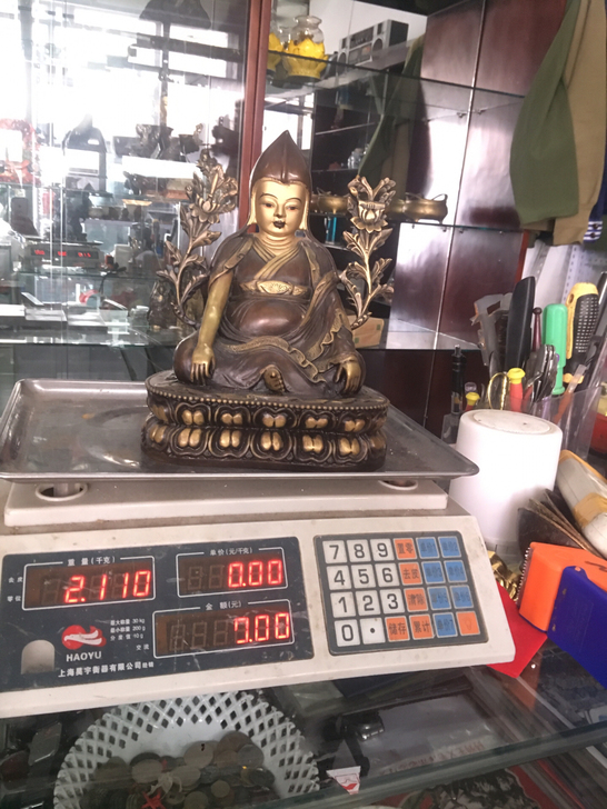 纯铜藏教密宗铜佛像