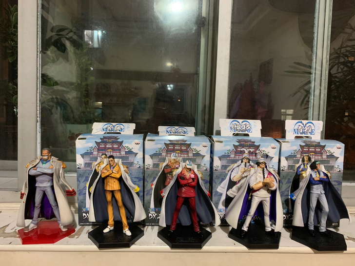 海贼王 dxf 海军 三大将 青雉黄猿赤犬...