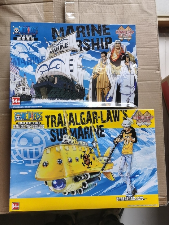 【包邮】海贼王拼装特拉法尔加罗非日版万代