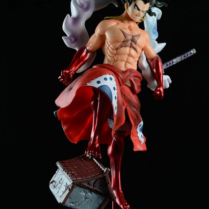 海贼王手办模型四档蛇人路飞雕像公仔动漫生日...