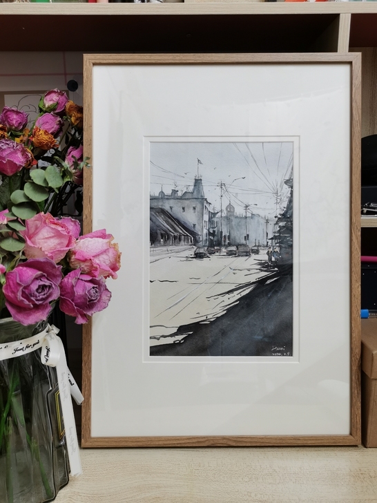 手绘作品/水彩画