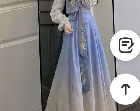 妃亦坊原创改良汉服女【玉染】汉元素衬衣马甲...