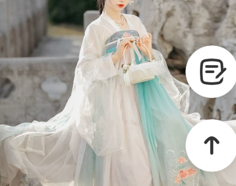 春晓汉服女中国风齐胸襦裙广袖正品原创6米大...