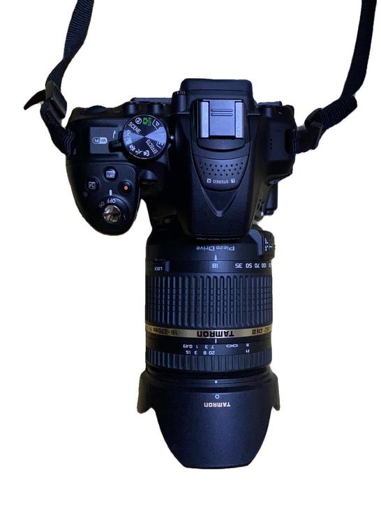 尼康d5300配腾龙18-270镜头，国行...