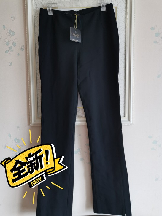 DKNY唐纳.卡兰全新休闲西裤   黑色 ...