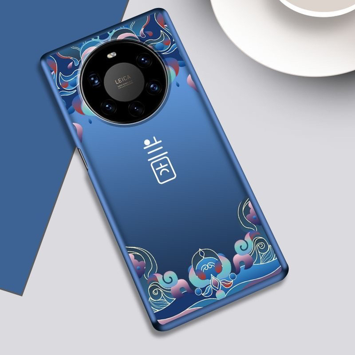 适用华为mate40pro手机壳女款潮网红...