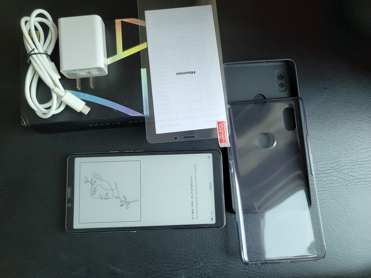 海信A7墨水屏5G手机,6+128g ,外...