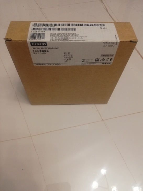 cpu 1513-1pn 全新未拆封 实图...