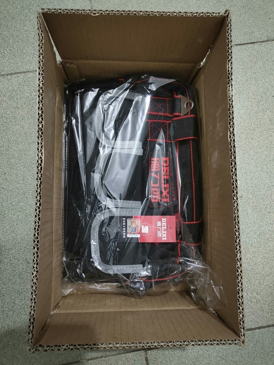 清仓包邮德力西工具包电工工具包工具包帆布工...