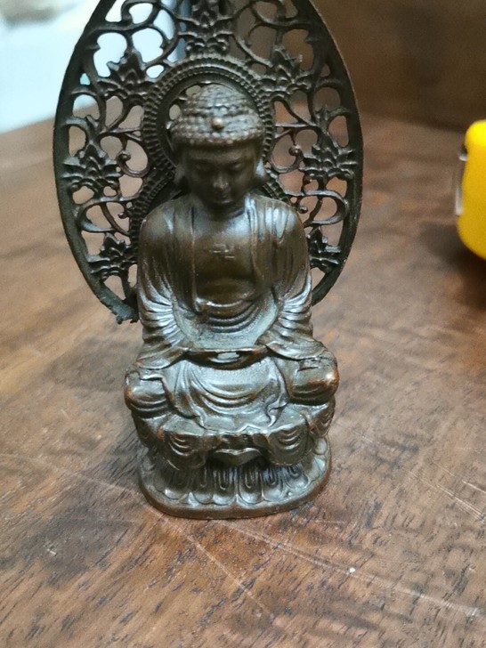 铜佛 紫铜佛  小铜佛长高9cm宽5cm底...