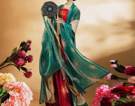 汉服女唐风正品原创,全新,未穿过,吊牌在,...