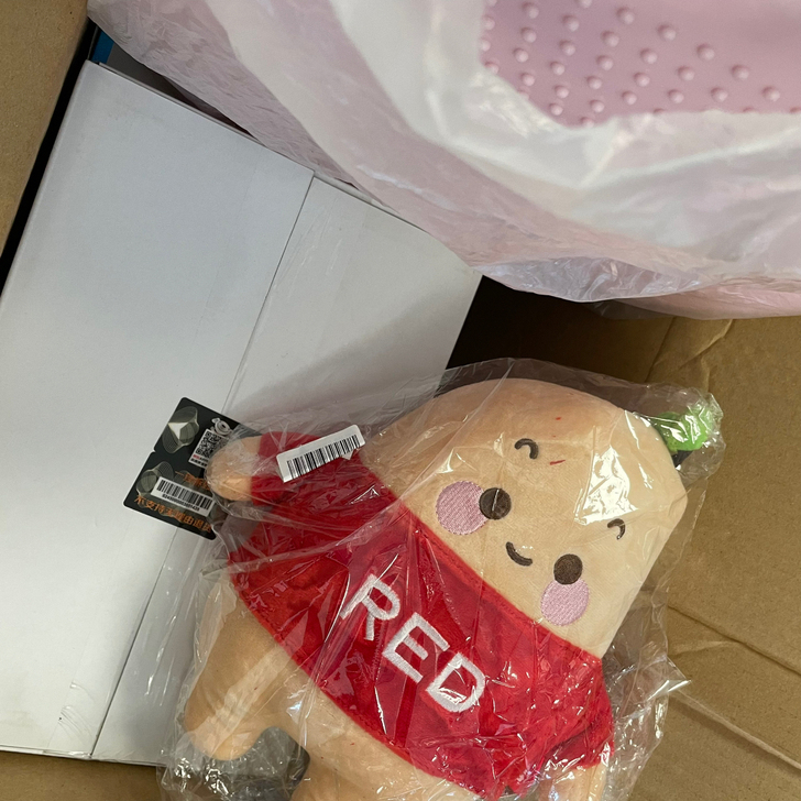 小红书薯队长玩偶周边x1