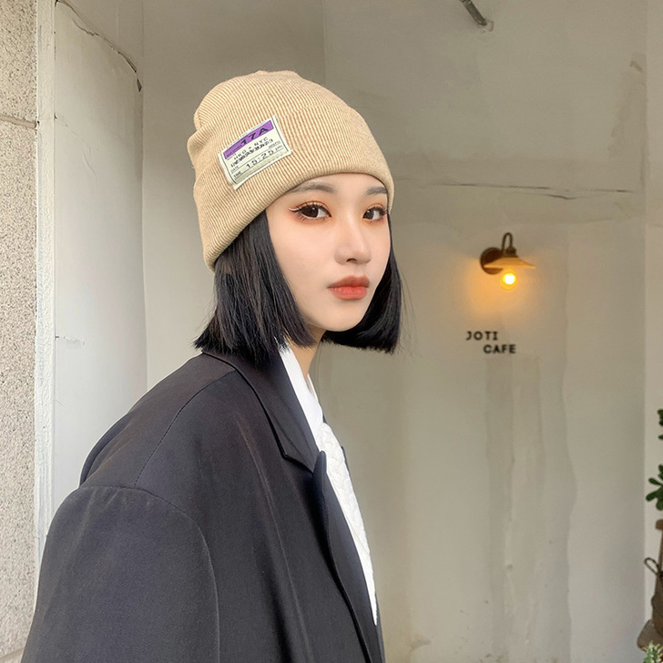 柚子天空 帽子 黑色棕色各一顶