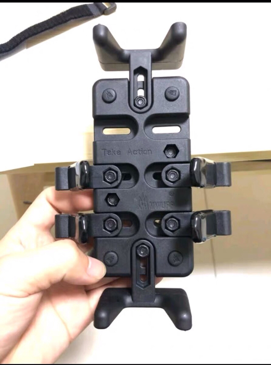 全新五匹MWUPP摩托车手机导航支架电动自...