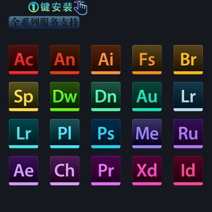 各种ps 3ds cad me ae ch...