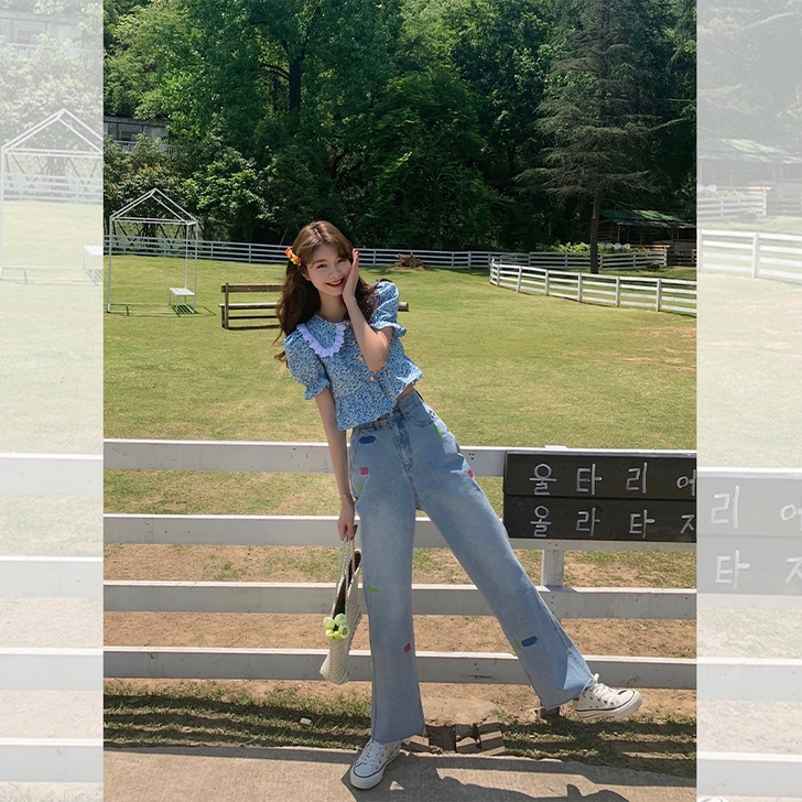 范智乔 牛仔裤 长裤