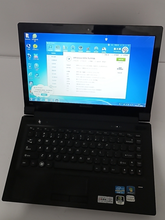 联想i3二代32g固态+500g机械双硬盘...