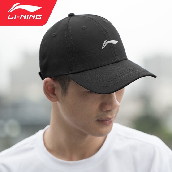 中国李宁夏季鸭舌帽棒球帽女太阳帽运动休闲户...