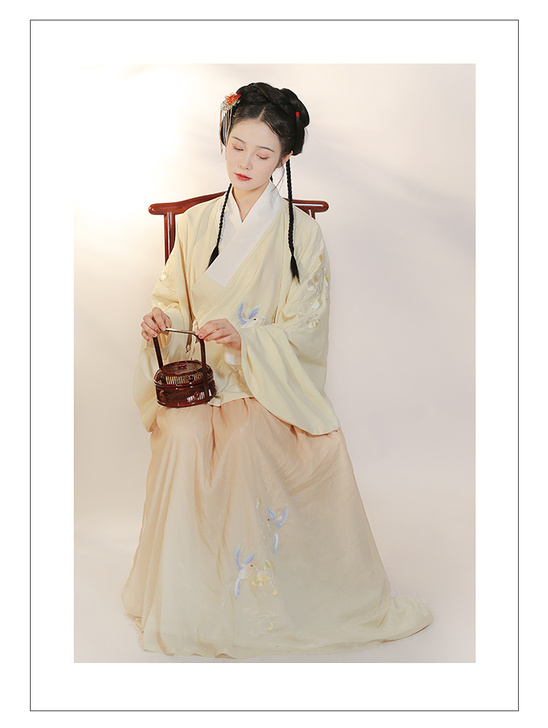 兴雅阁  叶知秋 汉服现货女套装日常汉服