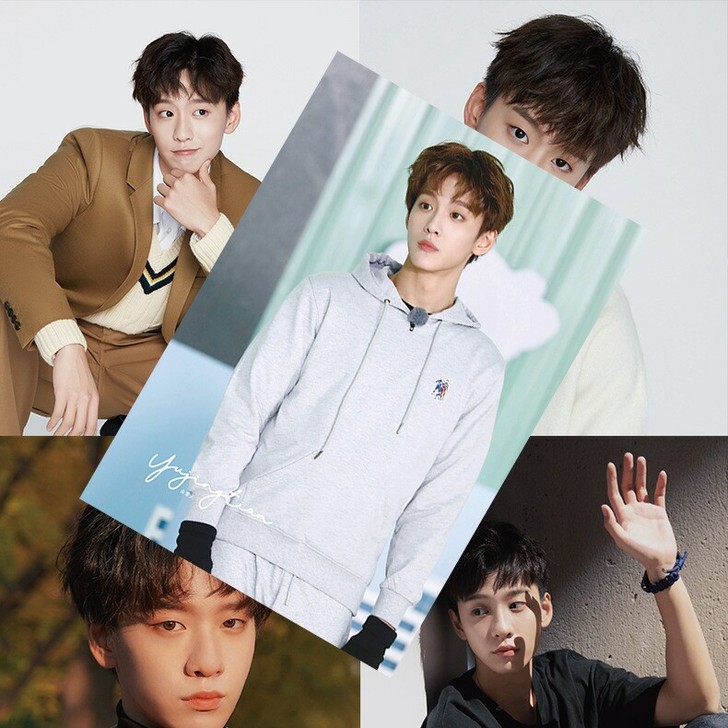 青你3余景天海报，1套8张