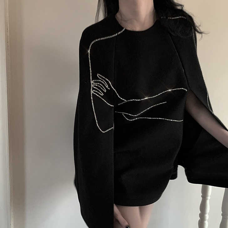 柚间SASRAVIVI 致命女人炸街披肩 ...