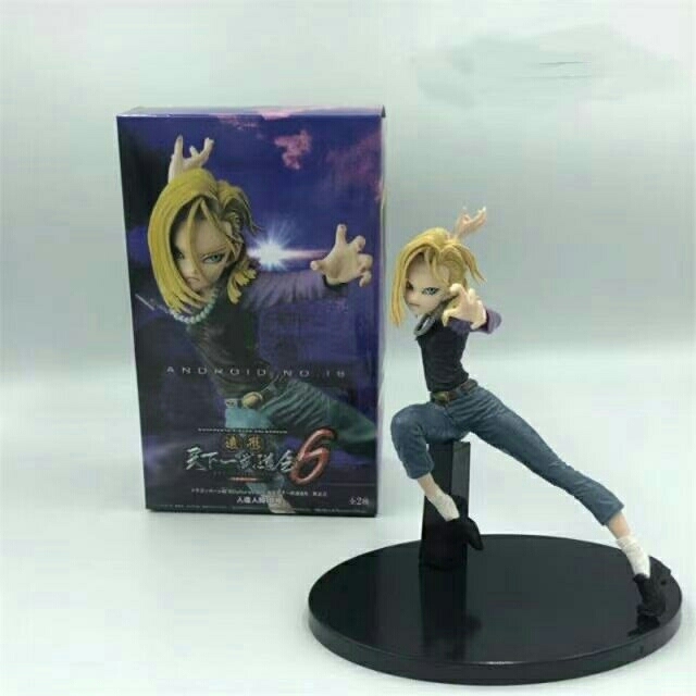 全新 七龙珠手办人造人18号手办模型玩具孙...