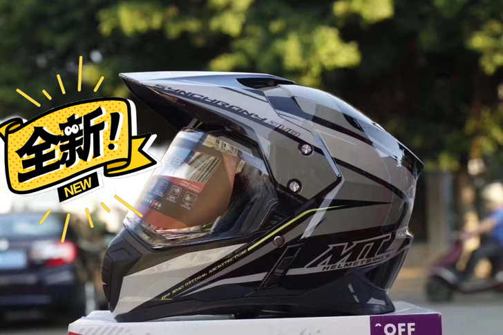 全新 MT HELMETS越野盔双镜片头盔...