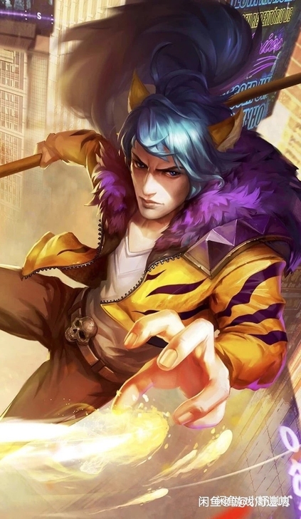 街头霸王q区，韩信 街头霸王皮肤 在线秒发...